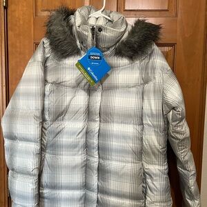 Columbia Women’s Mercury Maven Gray Jacket, XL, NWT